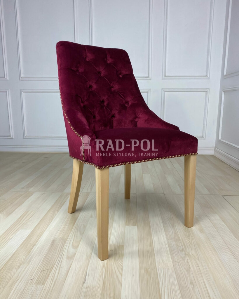 Krzesło Vanessa w tkaninie Miami 324