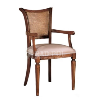 Stylowe Krzesło z podłokietnikami LE M1850