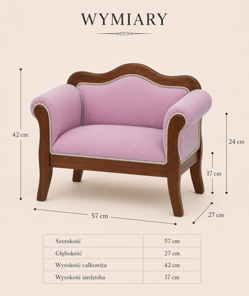 Sofa dziecięca dla pupila 154