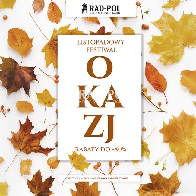 Plakat_Listopadowy Festiwel Okazji