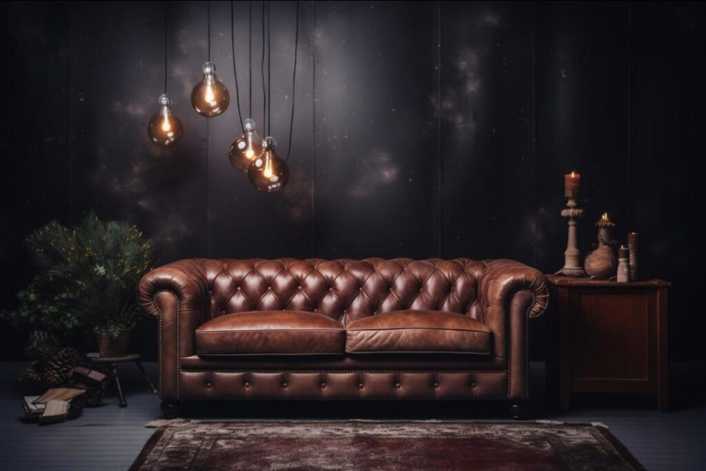Meble w skórze sofa rad-pol