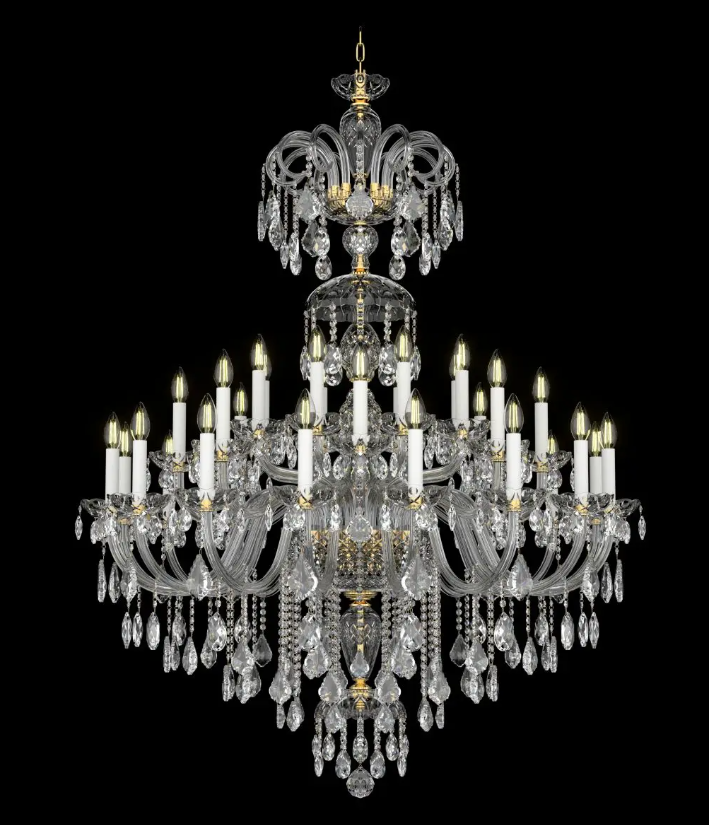 Żyrandol kryształowy ART CRYSTAL (1)